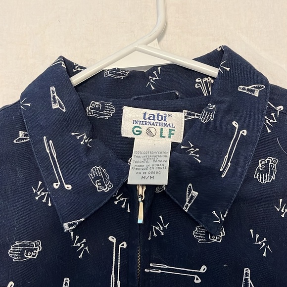 FREE SHIPPING vintage tabi international golf jacket - Picture 2 of 6